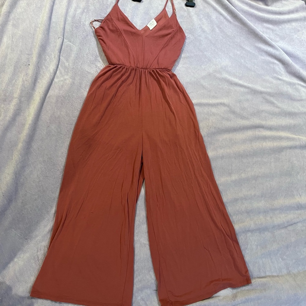 Burgundy Jumpsuit